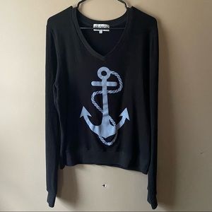 WILDFOX Anchor Crew Sweatshirt size medium